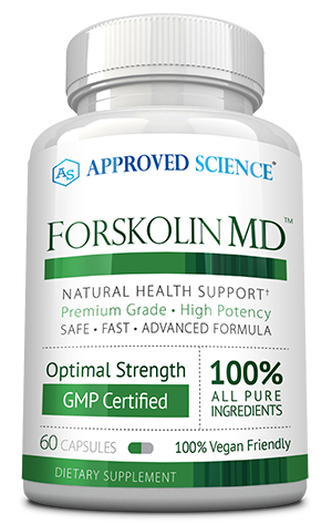 Forskolin MD ingredients bottle